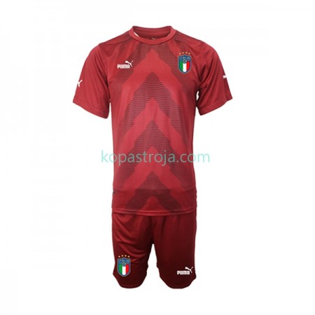 Billiga Fotbollströjor Italien Målvakt Barn Borta tröja 2022/23 Kortärmad
